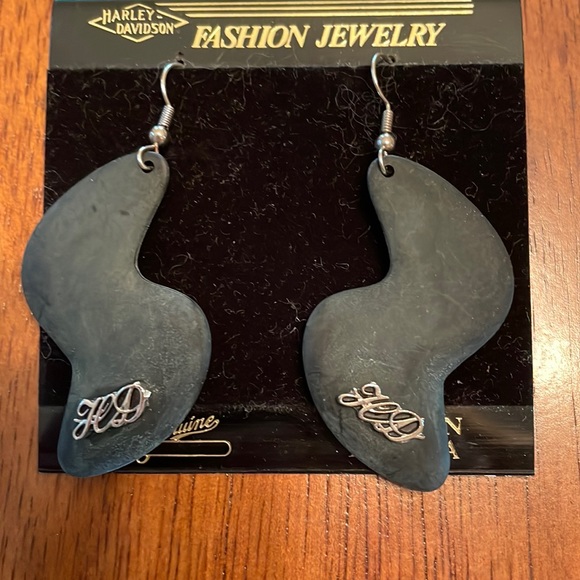 Harley Davidson Earrings - Picture 1 of 4